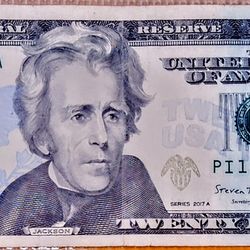 Rare$20 Bill Fancy Serial #  11233447 Sequential Pattern Collectible Currency