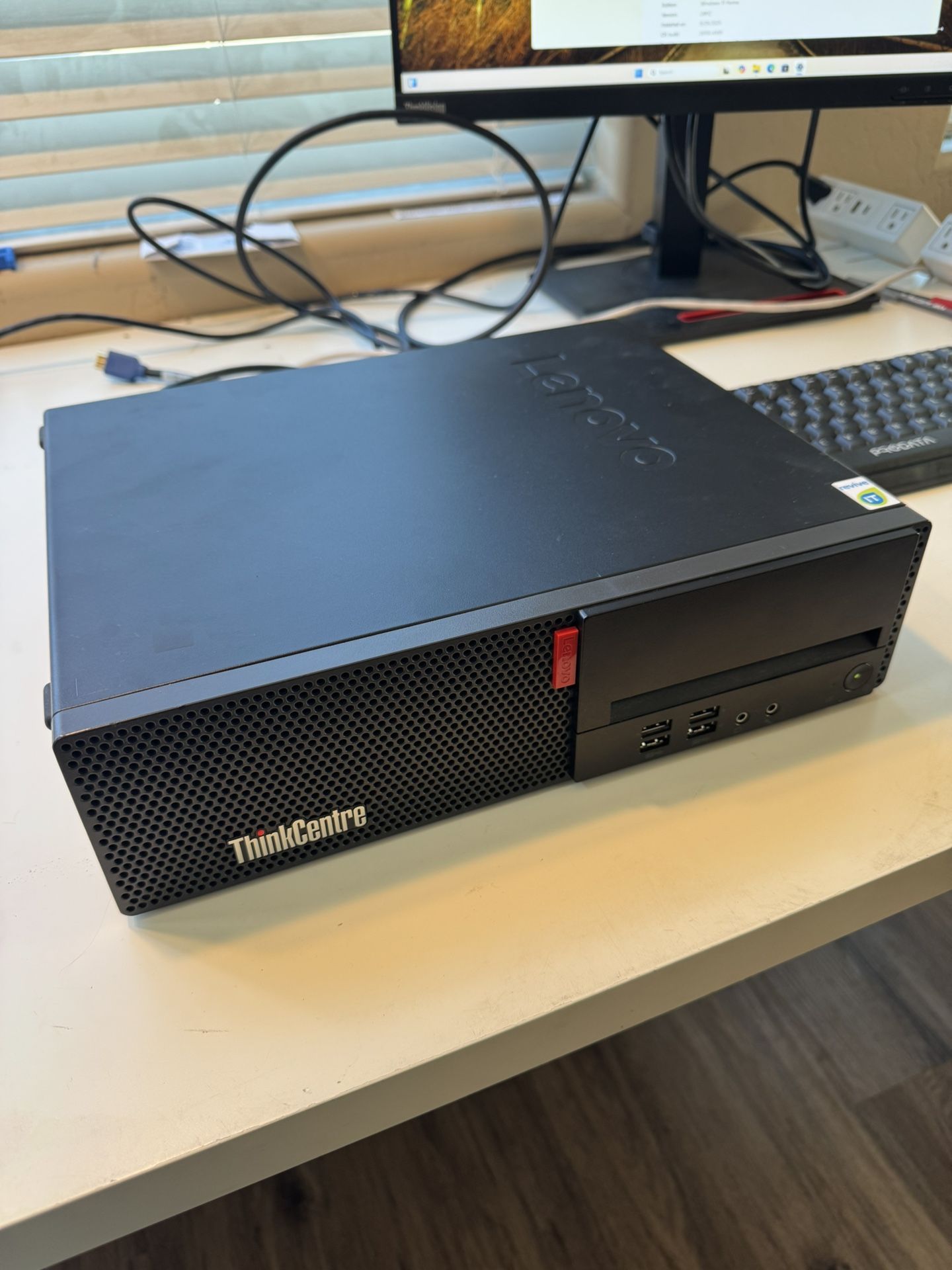 Lenovo ThinkCentre Small Desktop. Basic But Reliable.