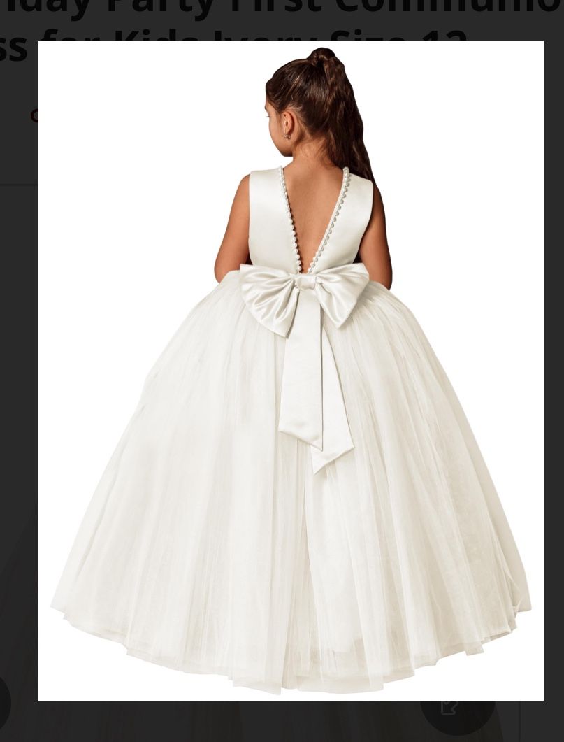 beand new ivory dress