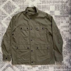 Banana Republic Military Men’s Jackets Green Buckle Size XL