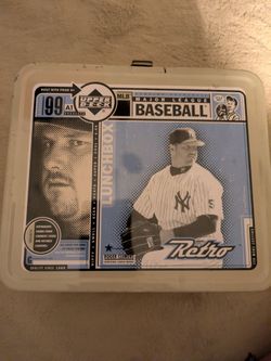 1999 Roger Clemens retro lunch box