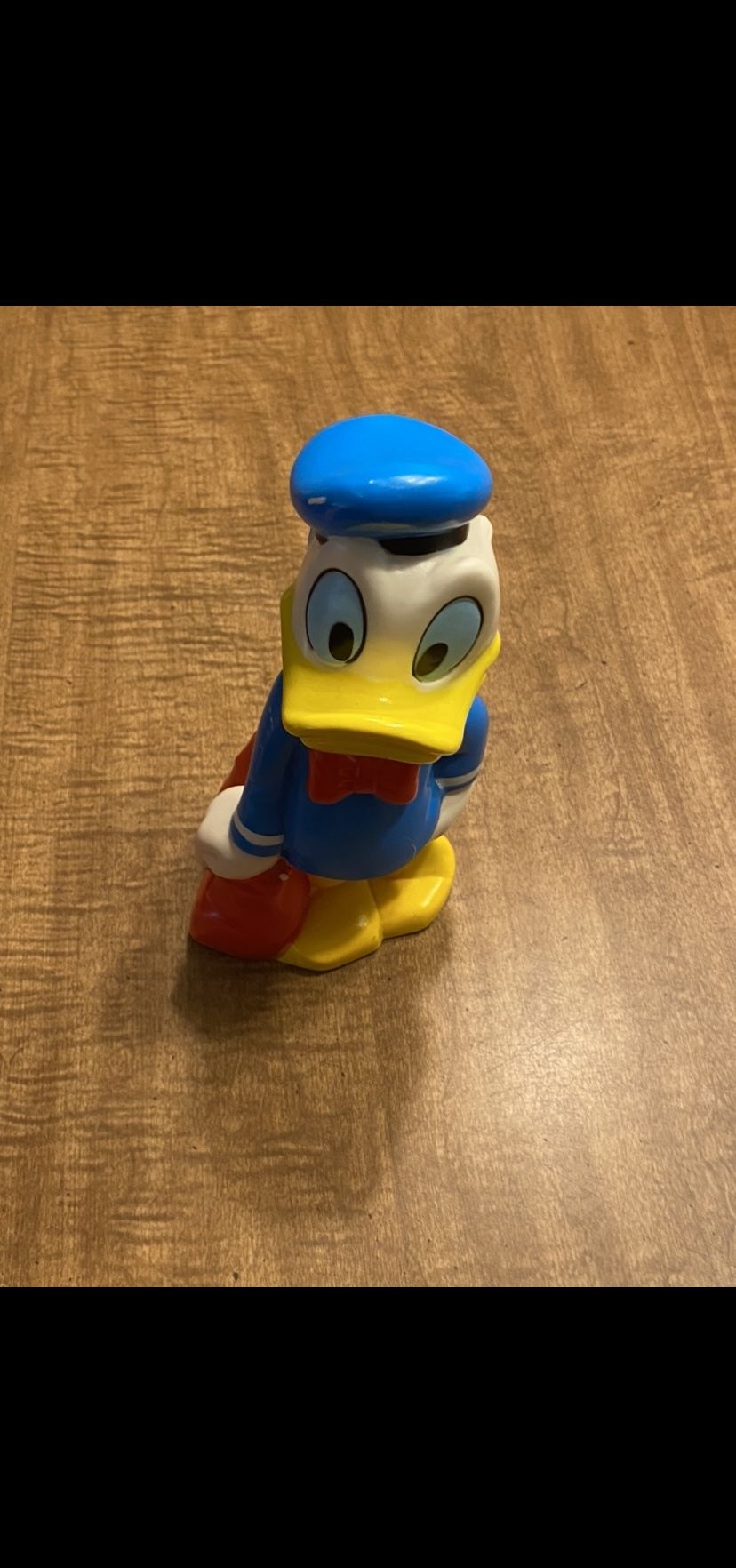 Donald Duck Suitcase Vintage Disney Squeaky Toy