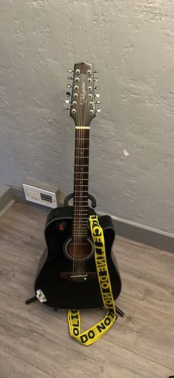 Takamine 12 String Guitar - Black