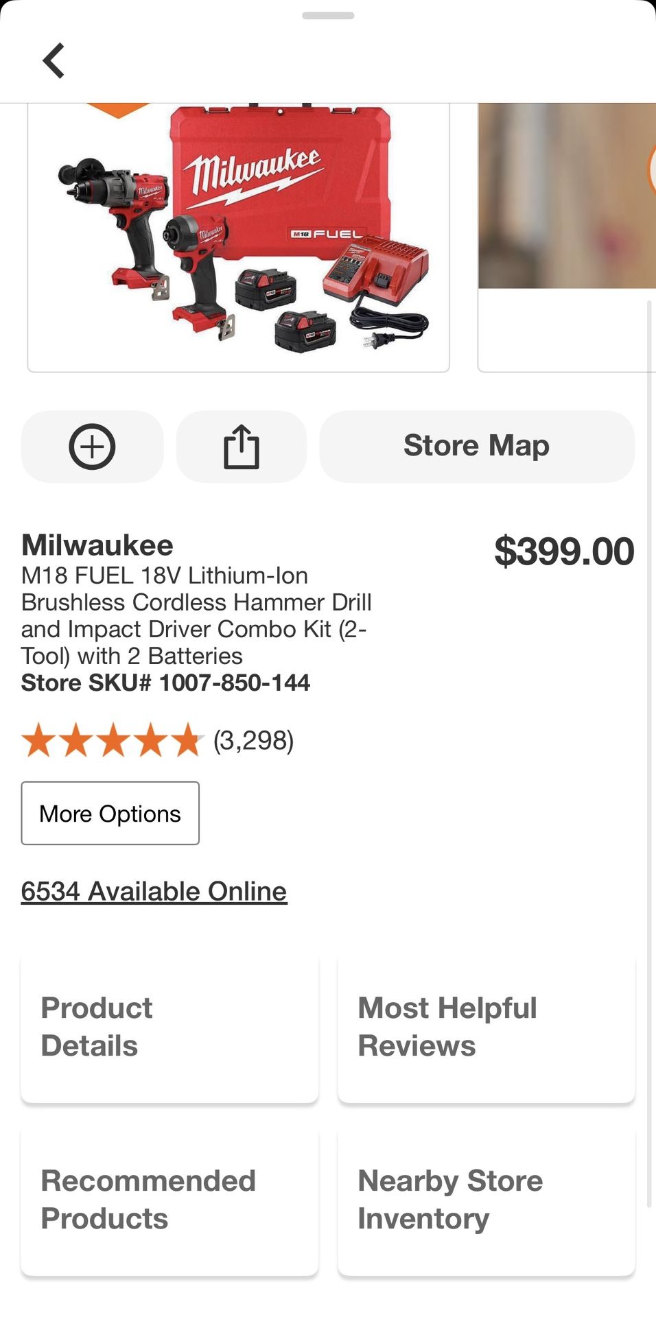 M18 FUEL 18V Lithium-Ion Brushless Cordless Hammer Drill and Impact Driver Combo Kit (2-Tool) with 2 Batteries