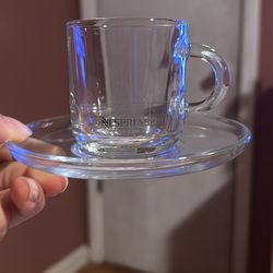 Nespresso espresso glass cups