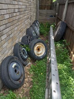 Rims with tires