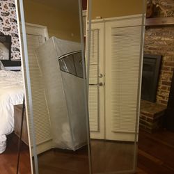 True Way 5 Feet Length Electrical Mirrors With Self Standing Brackets 