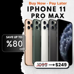 iPhone 11 Pro Max: Now $219! Save Up to 80%! 💥