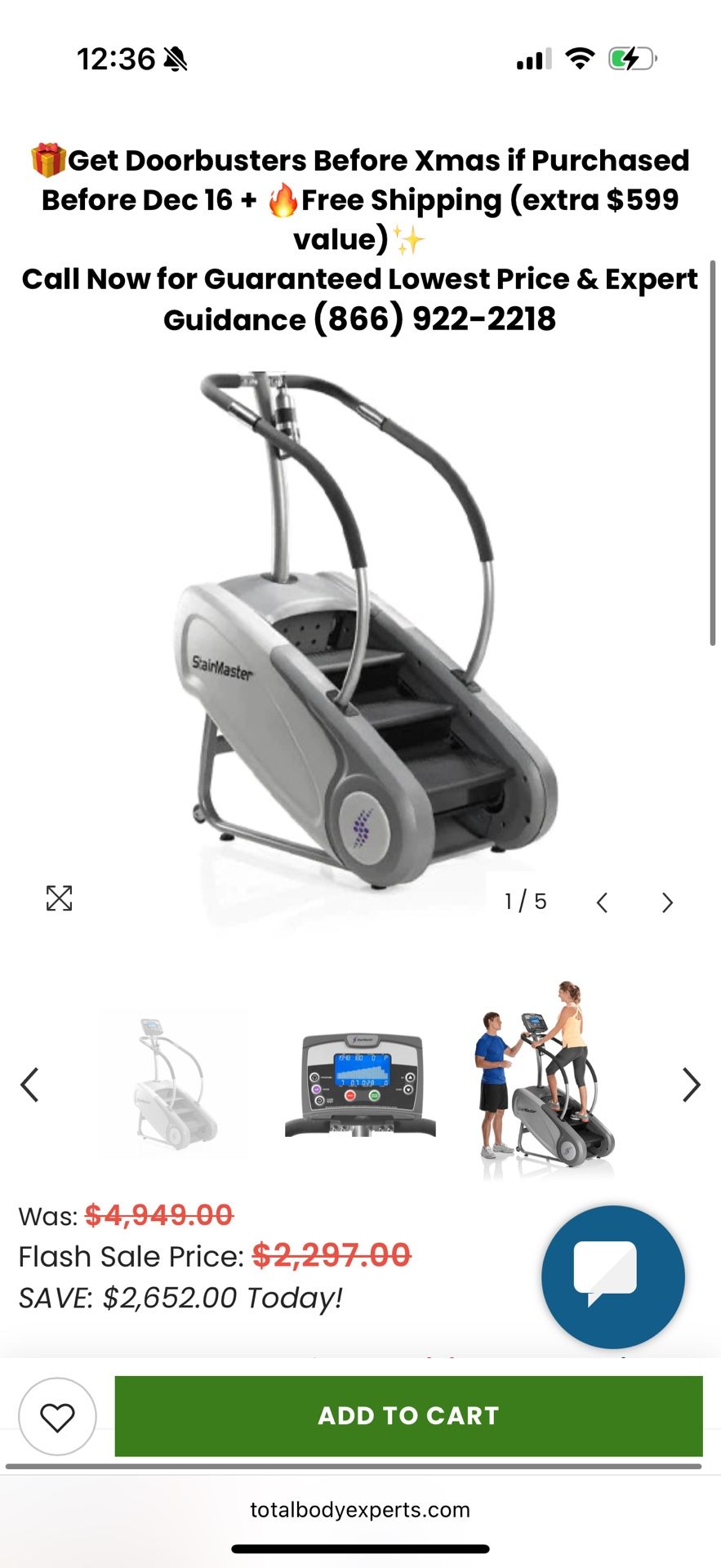 StairMaster SM3 StepMill® – Certified Pre-Owned (Excellent Condition)