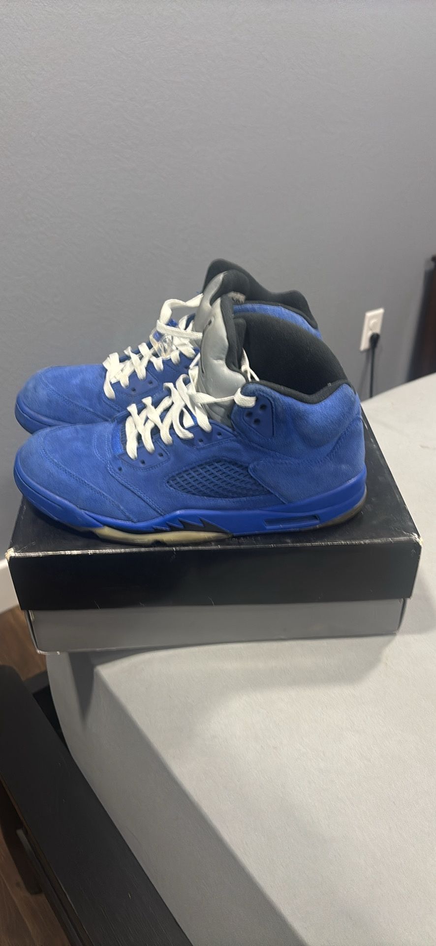 Jordan 5 Blue Suede