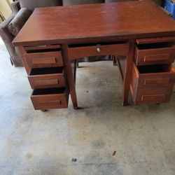 Vintage Lincoln Made Desk, Circa 1950's