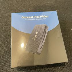 OTTOCAST Play2Video Wireless Android Auto CarPlay Adapter for
