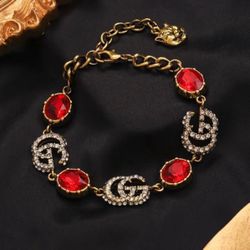 GG Red And Gold Bracelet 