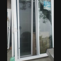 59x94 Left-hand Retrofit Sliding Patio Door 