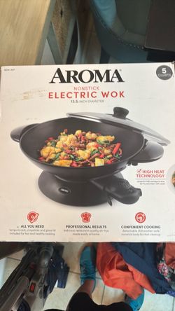 Aroma Nonstick Electric Wok