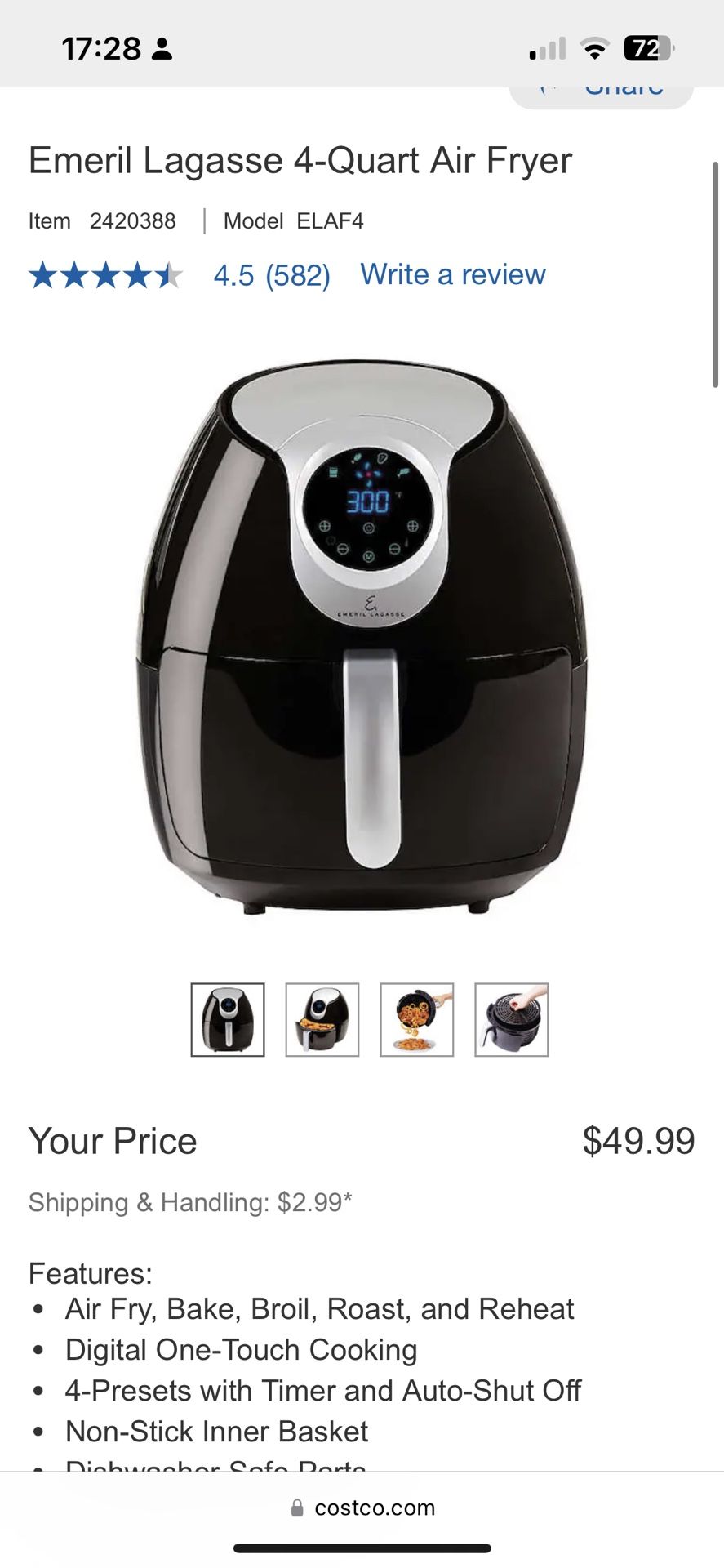 Emeril Lagasse 4 Qt Air Frier for Sale in Fremont, CA OfferUp