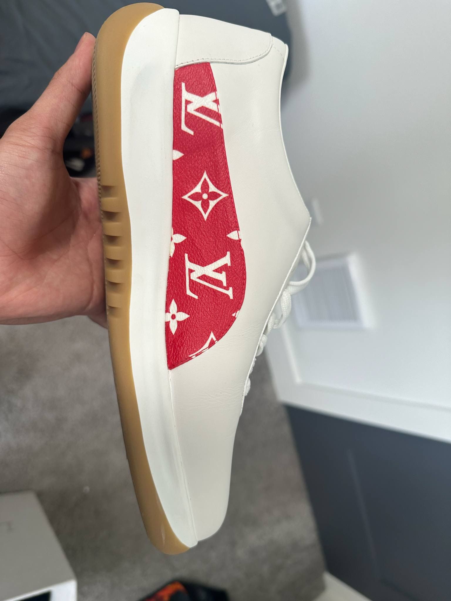 Louis Vuitton x Supreme Sneakers Size 9 - Priced to Sell!
