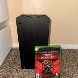 Xbox Series X With One Control And A Game