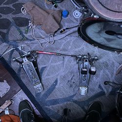 Gibraltar Double Pedal Drums