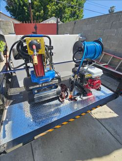 BUSSINES CARWASH EQUIPMENT READY FOR MAKE MONEY,TRAILER AND EVERYTHING YOU SEEN IN THE PICTURE INCLUDING FOR ANY QUESTION TEXT ME PLEASE SE HABLA ESPA