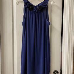 Royal Blue Dress Sz 6 petite