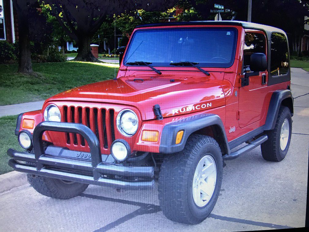 For sale 2004 Jeep Wrangler Rubicon 4X4, please contact me only: __michelle.k.more@gmail.com__