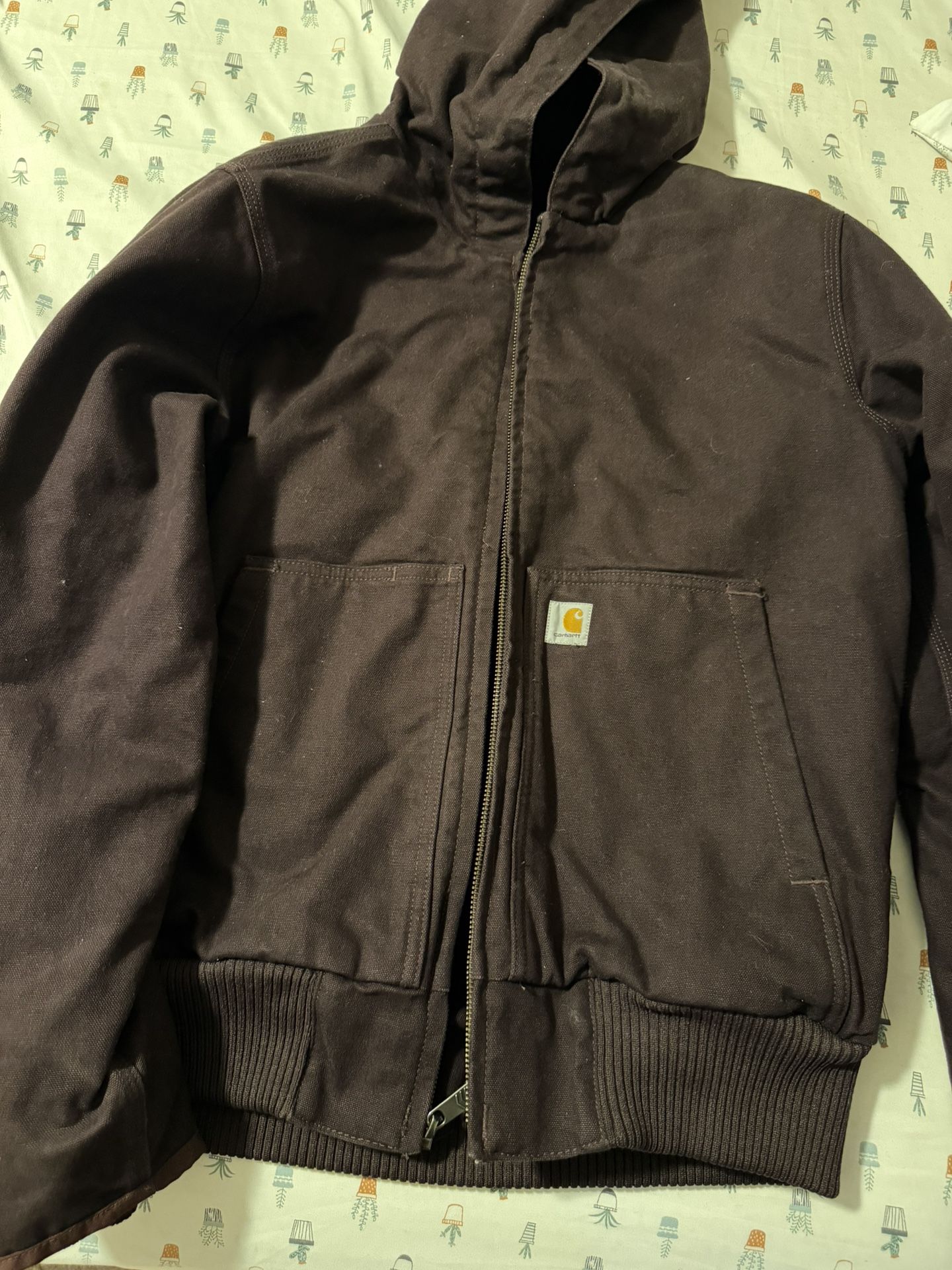 Carhartt Brown Hooded Jacket New