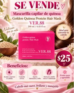 VER.88 Golden Quinoa Protein Hair Mask 200ml