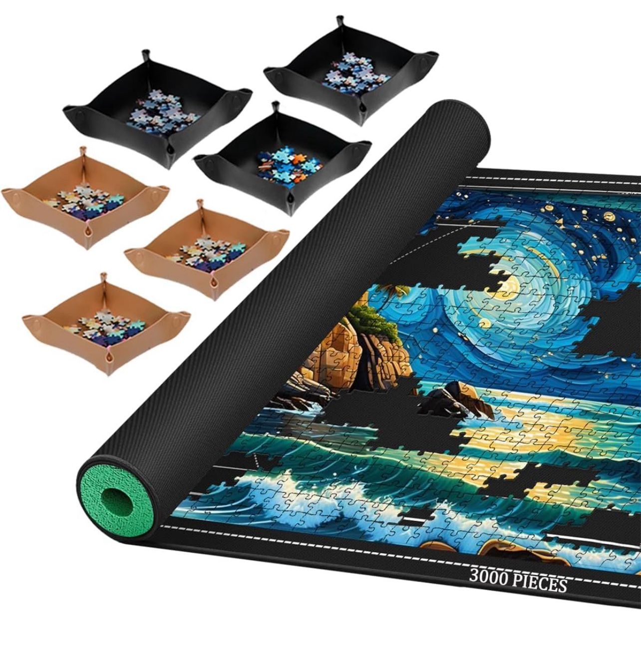 Jigsaw Puzzle Mat Roll Up