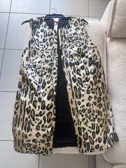 Chico Leopard Print Vest