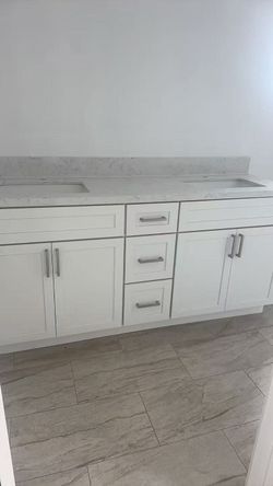 solid wood vanity cabinetwith 3drawer