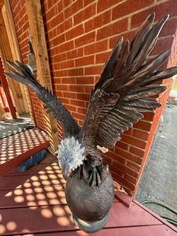 American eagle  Bronze statue