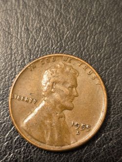 1955 Lincoln penny
