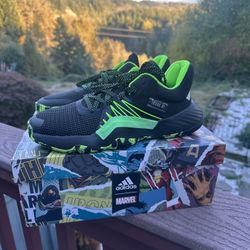 Adidas D.O.N. Issue 1 Marvel Stealth Spider-Man Shoes