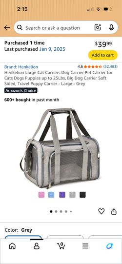 Pet Carrier