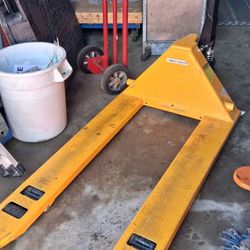 Pretty Yellow Uline PalletJacks $199-269lots 4 Sale 