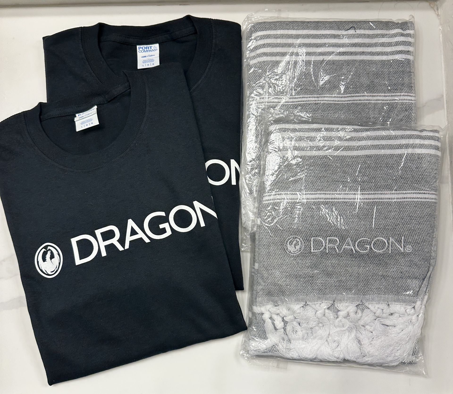 Dragon Shirt And Beach Blanket