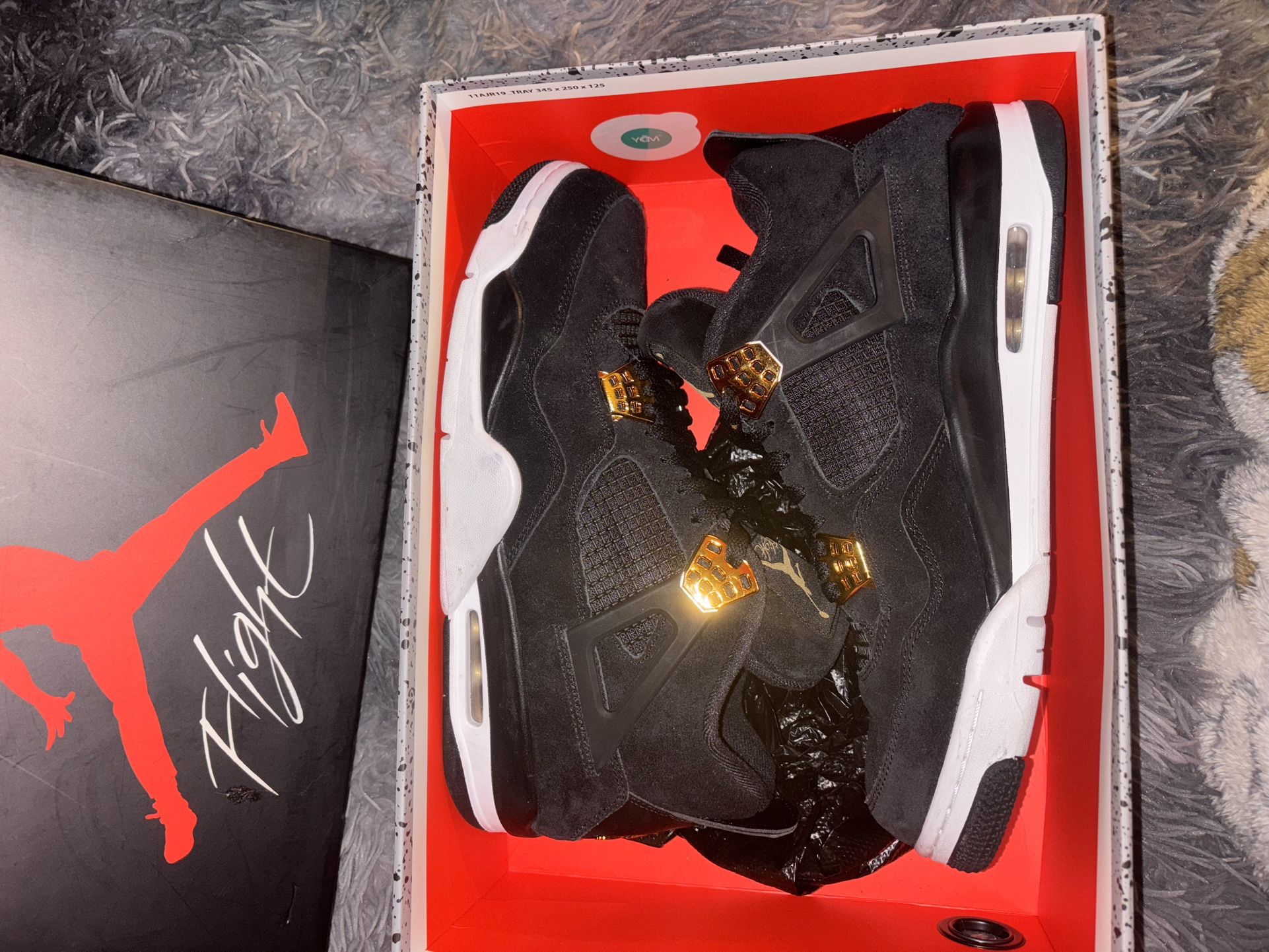 Black Royal 4s Size 11