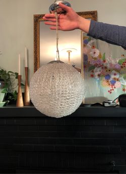 Modern pendent light