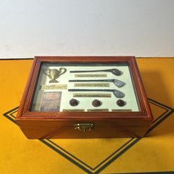 Vintage History of Golf Storage Box  7X5X2 1/4