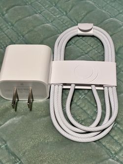 USB C fast charge with wall brick (Apple Original)