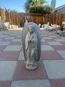 New Cement Virgin of Guadalupe