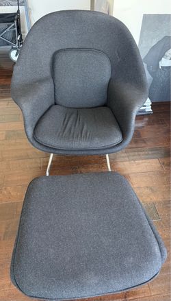 Chair + footstool