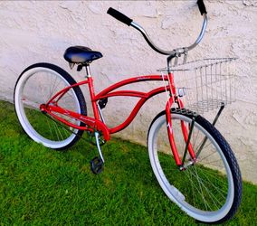 Classic Firmstrong 26" Beach Cruiser bike bicicleta basket