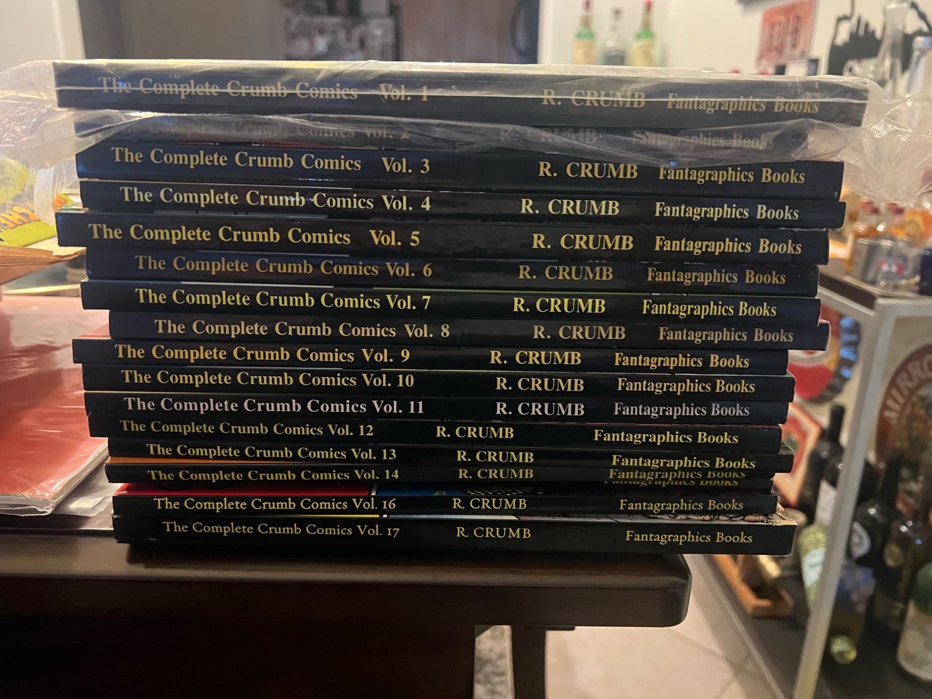 Robert Crumb complete comics set 1-17