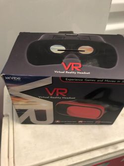 Vibe VR Virtual reality headset. OBO