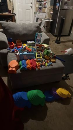 An assortment of new condition toys for tots