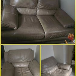 Love Seat 2 Chair Very Beautiful Condition 😍