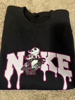 Nightmare Before Christmas Graphic Crewneck Sweatshirt