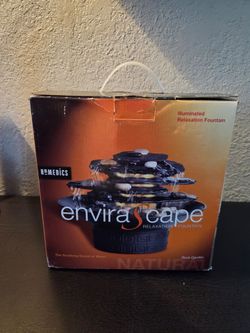 HoMedics Envirascape Rock Garden Relaxation Fountain